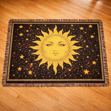 Celestial Sun Moon Woven