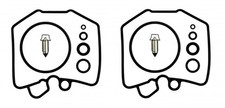 Carb Carburettor Repair Kit Gasket Valve Needle x 2 CB250 CB400 CB650 Superdream