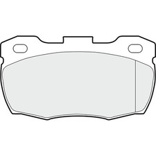 Apec Blue Brake Pads - Front