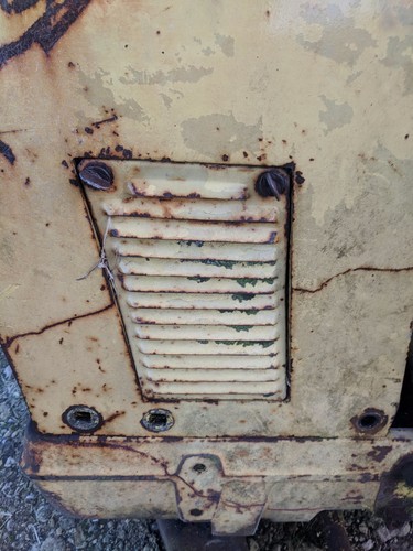 Front cover guard removed - front,
