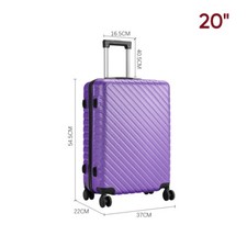20'' 28'' Hard Luggage ABS Trolley Travel Case Universal Wheel Business Suitcase