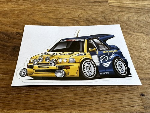 Ford escort cosworth cartoon - ford,