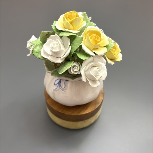 Royal adderley rose floral - royal,