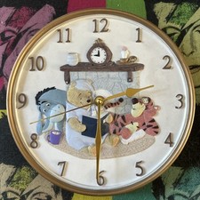 Winnie-the-Pooh Clock With Tigger & Eeyore Disney