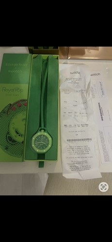 Swatch royal pop green - swatch,