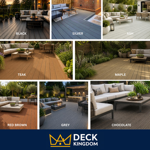 Composite decking boards - 3.6m,