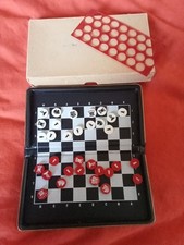 Harrods vintage Magnetic Travel Chest Set In Leather Case