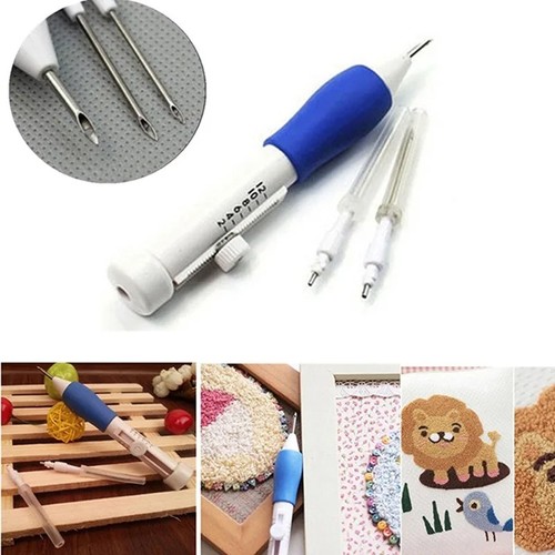 Embroidery punch needle kit - punch,