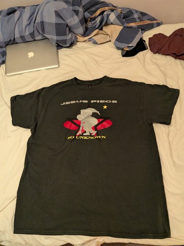 Jesus piece green shirt - piece, xl