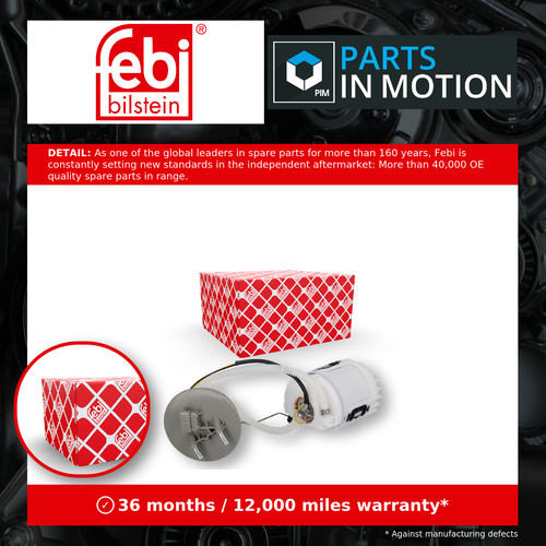 Fuel pump fits vento 1h2 - fits, vw