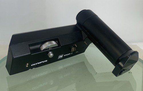 Vintage olympus winder - winder, black