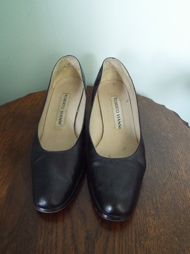 Roberto vianni black leather - roberto,