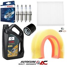 FOR RENAULT CLIO DYNAMIQUE 1.1 16V MK4 PETROL FILTER SERVICE KIT & PLUGS 5L