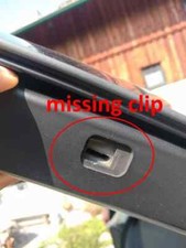 4x Compatible BMW E39 Wagon Touring Tailgate Clip Replacement Part Useful Repair