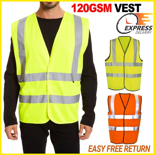 Yellow orange vis vest - /,