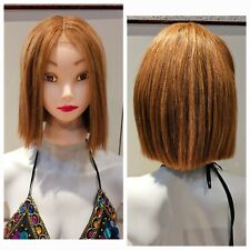 100% Human Hair Front  Lace  Wig Short Bob   Please Read  Full Description 