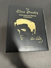 Elvis Presley International Stamp Collection- PCS Stamps Post Cards, Magnets