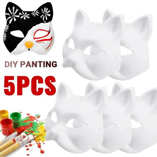 Cat mask paper - 5x,