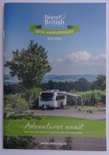 BEST OF BRITISH Quality Touring & Holiday Parks Catalogue 2024. Motorhomes. 36pg