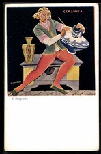 Artist postcard Zofia