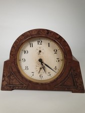Vintage Ingersoll Duo Foreign Clock  English Made Case