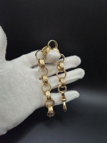9ct belcher bracelet - belcher,