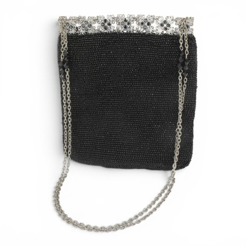 Massimo dutti black - black, beaded