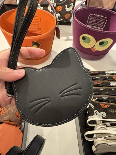 Coach cat coin case - coach,