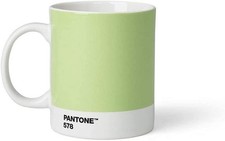 Pantone Porcelain Mugs 375 ml, Porcelain, Light Green 578, 8.4 x 8.4 x 12.1 cm ,