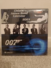 Classic James Bond 007 Calendar 2003  - SEALED