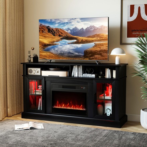 148cm fireplace stand with - tv,