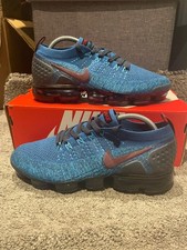 Nike Air VaporMax Flyknit 2 ‘gym blue’ rare - UK 7.5 - 942842-401