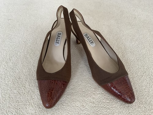 Vintage bally leather - vintage, leather/linen