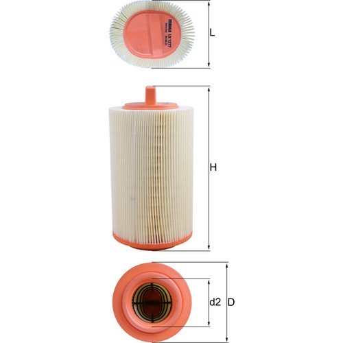 1277 air filter - 1277,