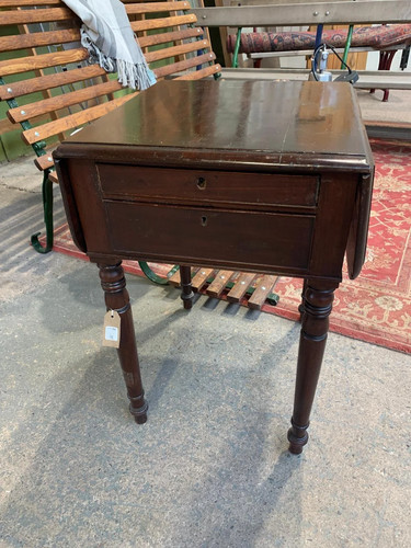 Mahogany pembroke table - pembroke,