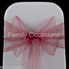 ORGANZA SASHES [X 5] WIDER