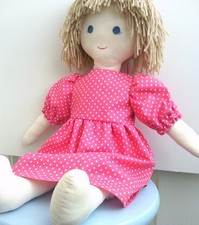 RAG DOLL SEWING PATTERN  -