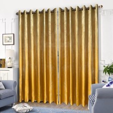 Eyelet Curtains Ring Top Plush