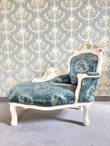 Small chaise longue velvet - small,