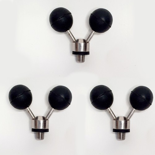 Rubber ball butt grips - ,