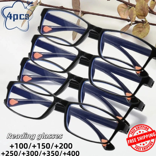 4pcs reading glasses mens - glasses,