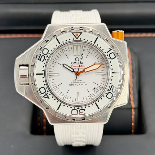 Omega seamaster white - seamaster, ploprof