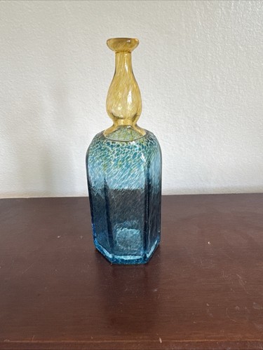 Swedish art glass vase - art,