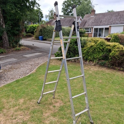 Aluminium combination ladder - combination,