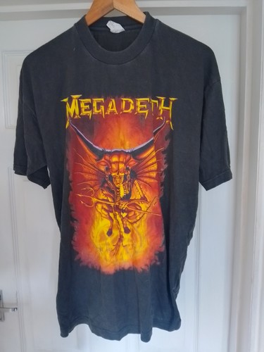 Vintage 1993 megadeth - megadeth, shirt