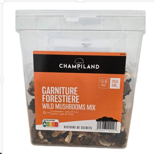 Wild mix mushrooms dried - dried, by