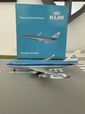 KLM Royal Dutch Airlines Boeing 747 - 400 Herpa Scale 1:500 Model Airline