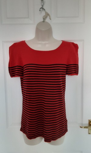 Next red black striped - black, short