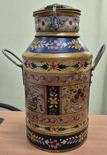 Hand Painted Milk Churn -