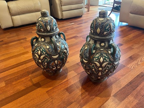 Hand painted ceramic - hand-painted, moroccan